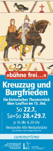 Kreuzzug und Burgfrieden Plakat