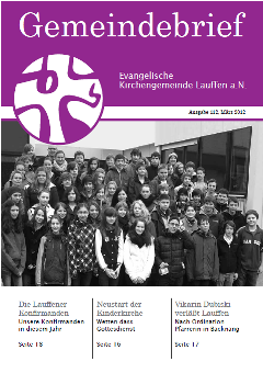 Gemeindebrief 112, M&auml;rz 2012