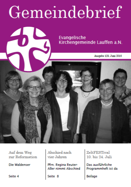 Titel Gemeindebrief_129, Juni 2016