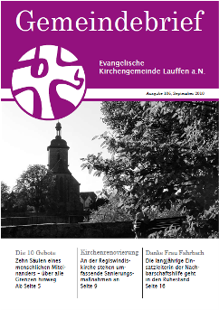 Titel Gemeindebrief 106, September 2010
