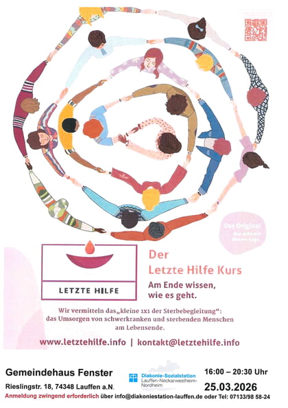 Letzte Hilfe Kurs bei der Diakoniestation