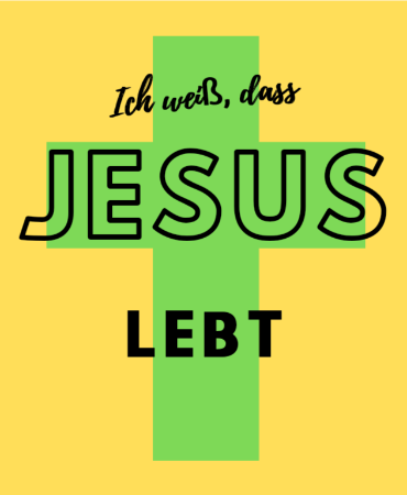 Plakat Jesus lebt