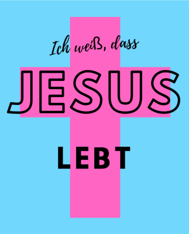 Plakat Jesus lebt