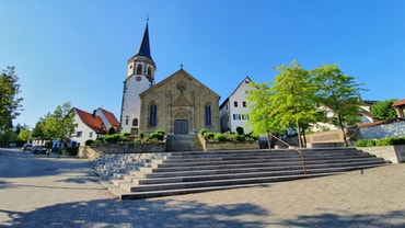 Außenansicht der Gregoriuskirche