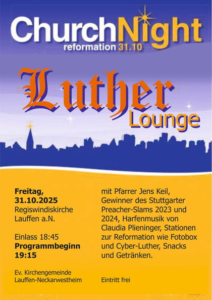 Flyer ChurchNight 2025